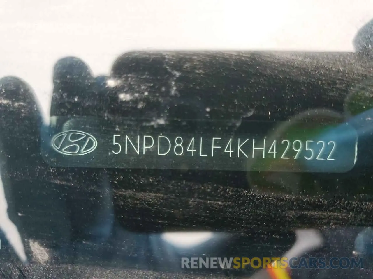 12 fotografías del automóvil dañado 5NPD84LF4KH429522 HYUNDAI ELANTRA 2019