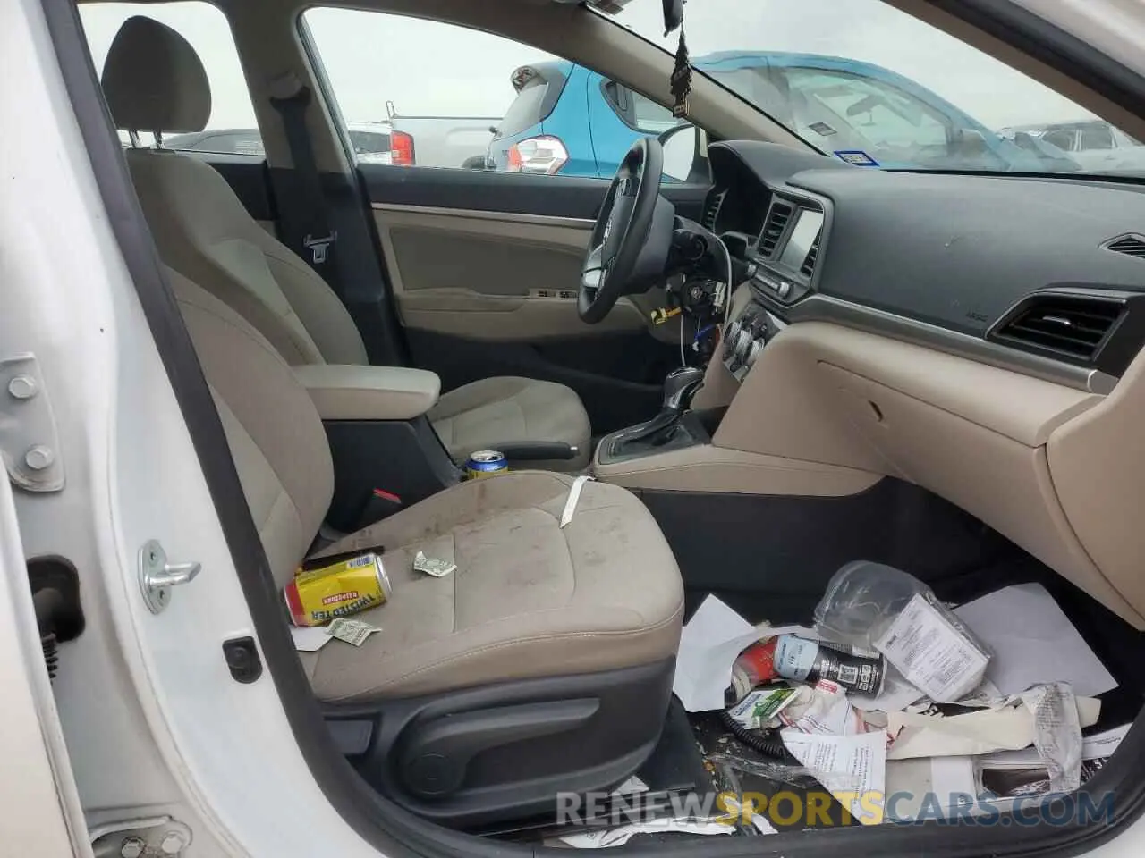 7 fotografías del automóvil dañado 5NPD84LF4KH429522 HYUNDAI ELANTRA 2019