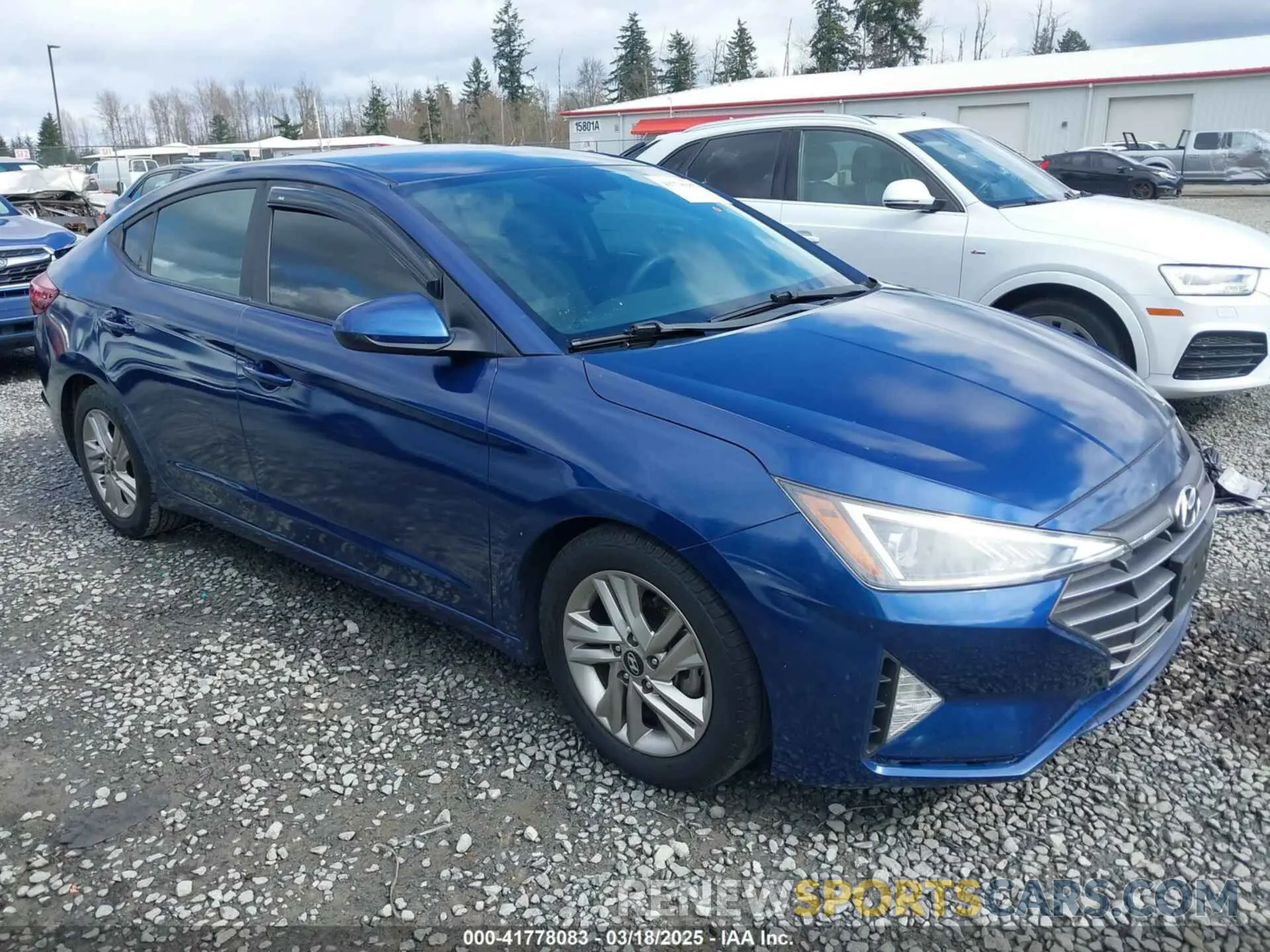 1 fotografías del automóvil dañado 5NPD84LF4KH435420 HYUNDAI ELANTRA 2019