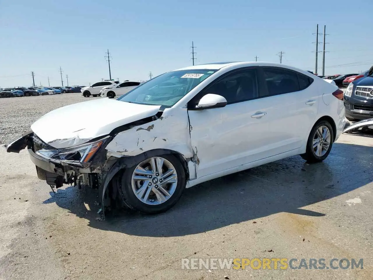 1 fotografías del automóvil dañado 5NPD84LF4KH462861 HYUNDAI ELANTRA 2019