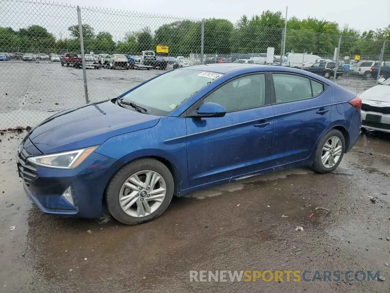 1 fotografías del automóvil dañado 5NPD84LF4KH466232 HYUNDAI ELANTRA 2019