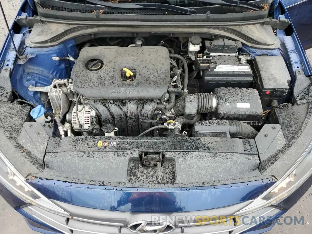 11 fotografías del automóvil dañado 5NPD84LF4KH466232 HYUNDAI ELANTRA 2019