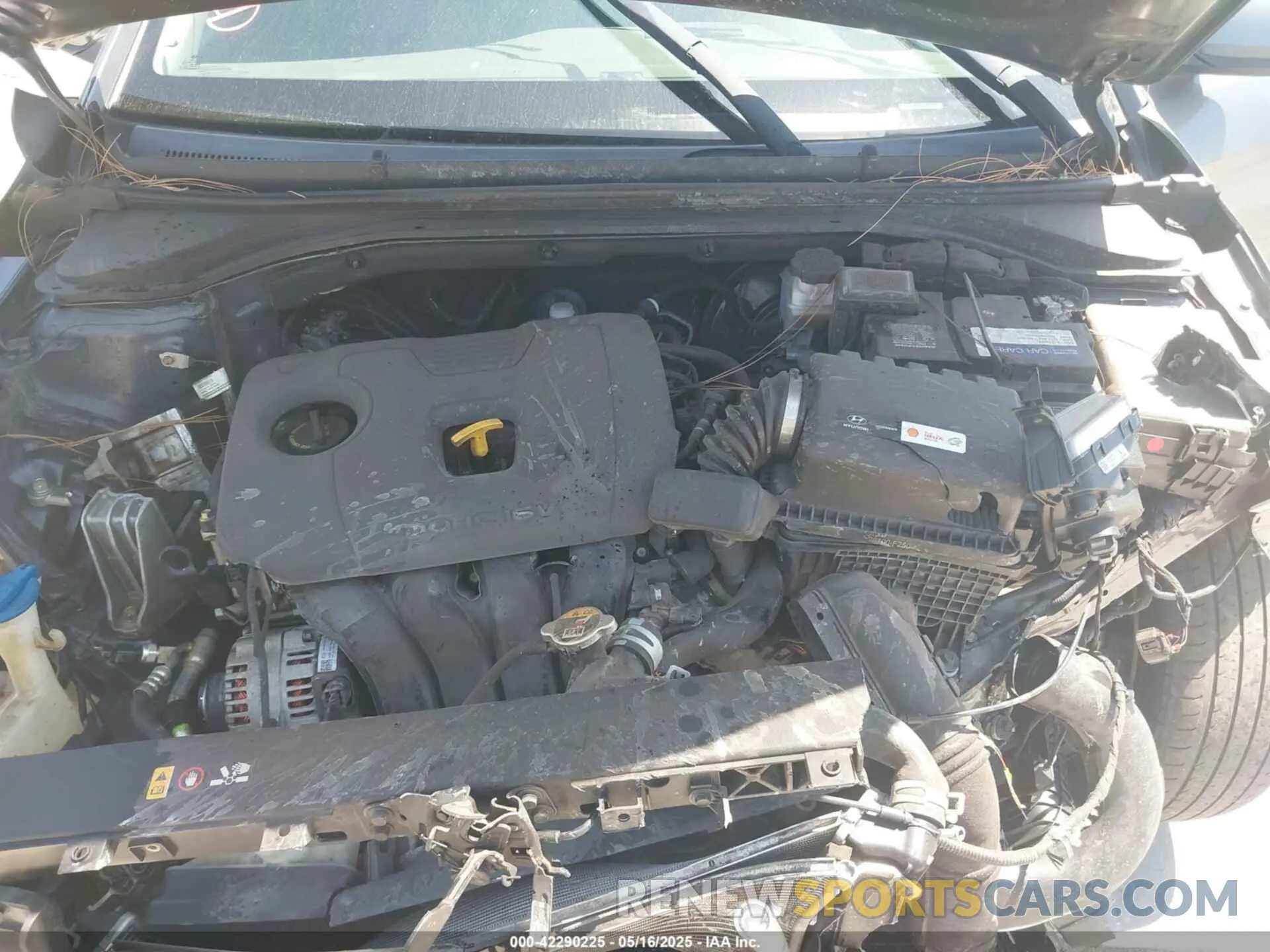 10 fotografías del automóvil dañado 5NPD84LF4KH476002 HYUNDAI ELANTRA 2019