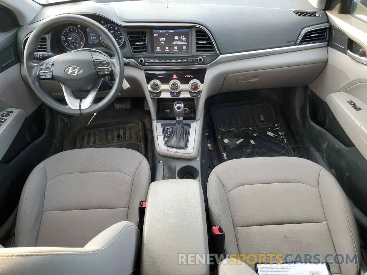 8 fotografías del automóvil dañado 5NPD84LF4KH484245 HYUNDAI ELANTRA 2019