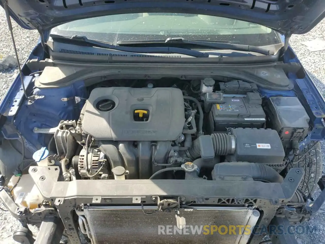 11 fotografías del automóvil dañado 5NPD84LF5KH413118 HYUNDAI ELANTRA 2019