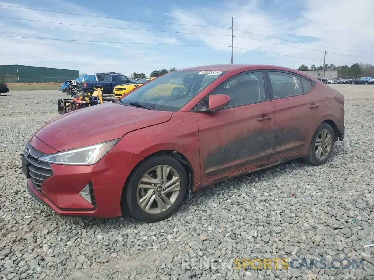 1 fotografías del automóvil dañado 5NPD84LF5KH418416 HYUNDAI ELANTRA 2019