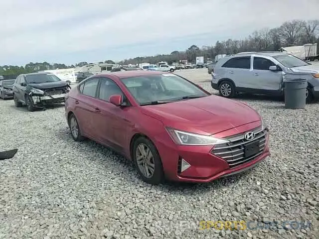 11 fotografías del automóvil dañado 5NPD84LF5KH418416 HYUNDAI ELANTRA 2019