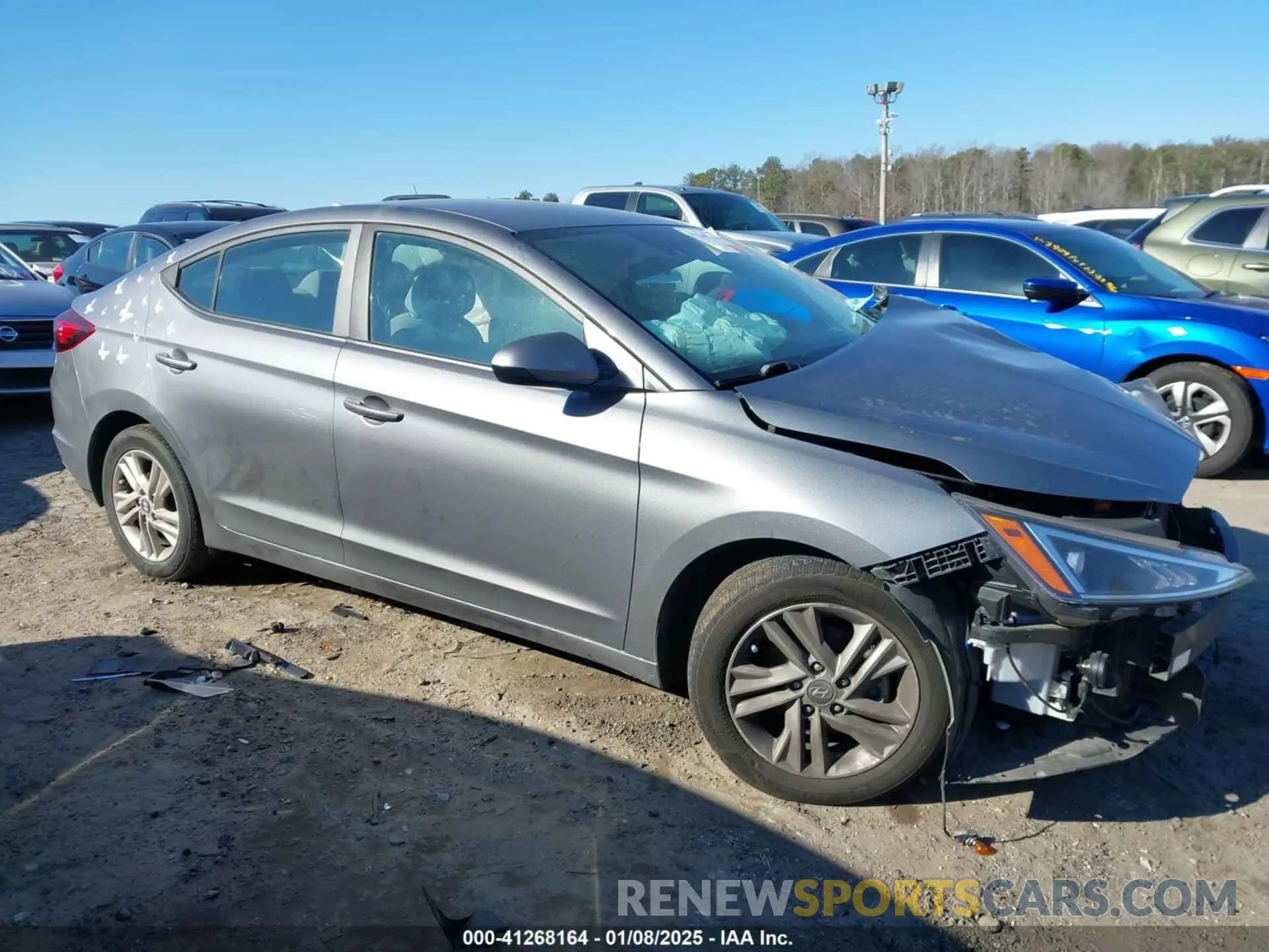 13 fotografías del automóvil dañado 5NPD84LF5KH420361 HYUNDAI ELANTRA 2019