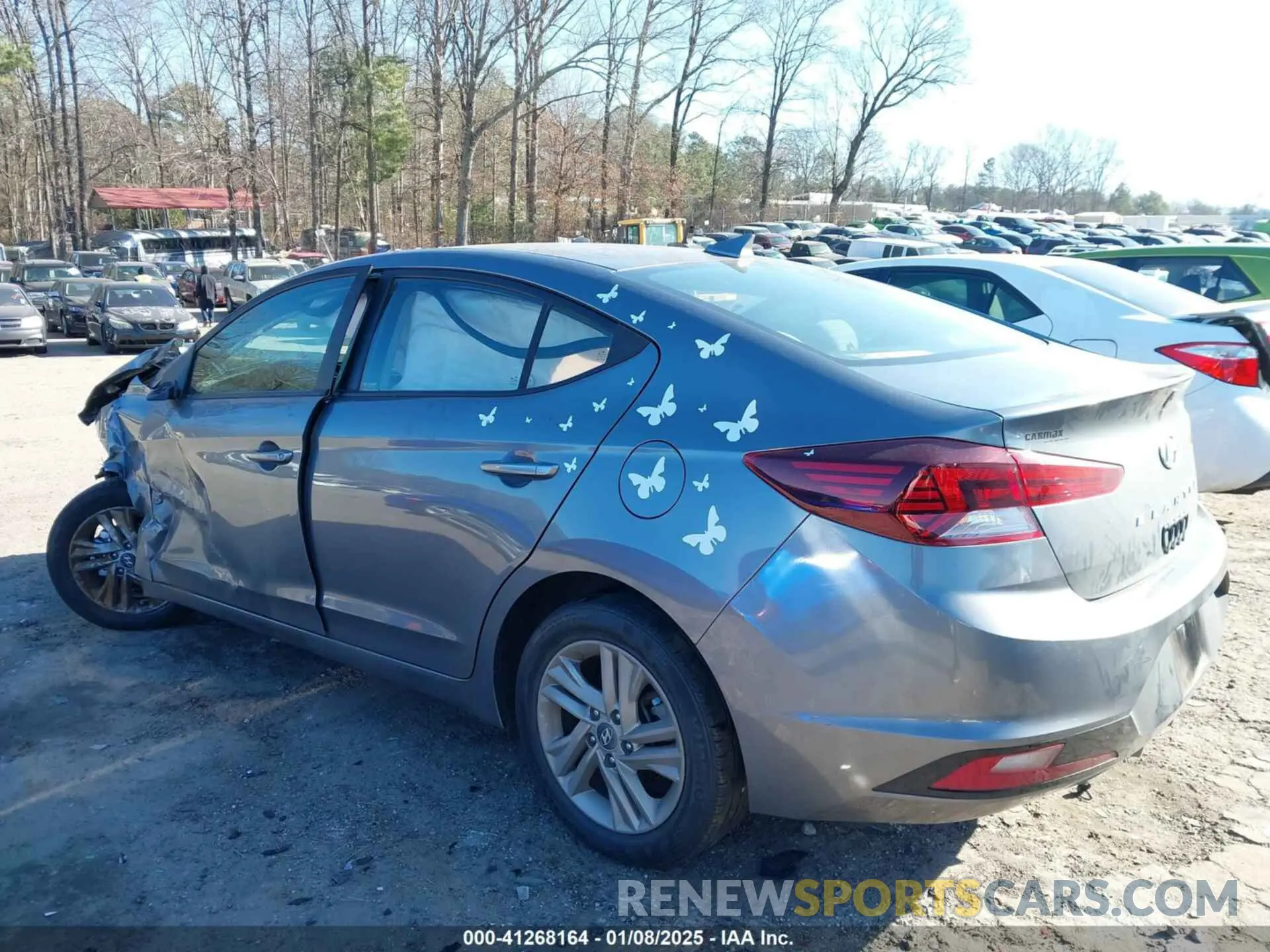 14 fotografías del automóvil dañado 5NPD84LF5KH420361 HYUNDAI ELANTRA 2019