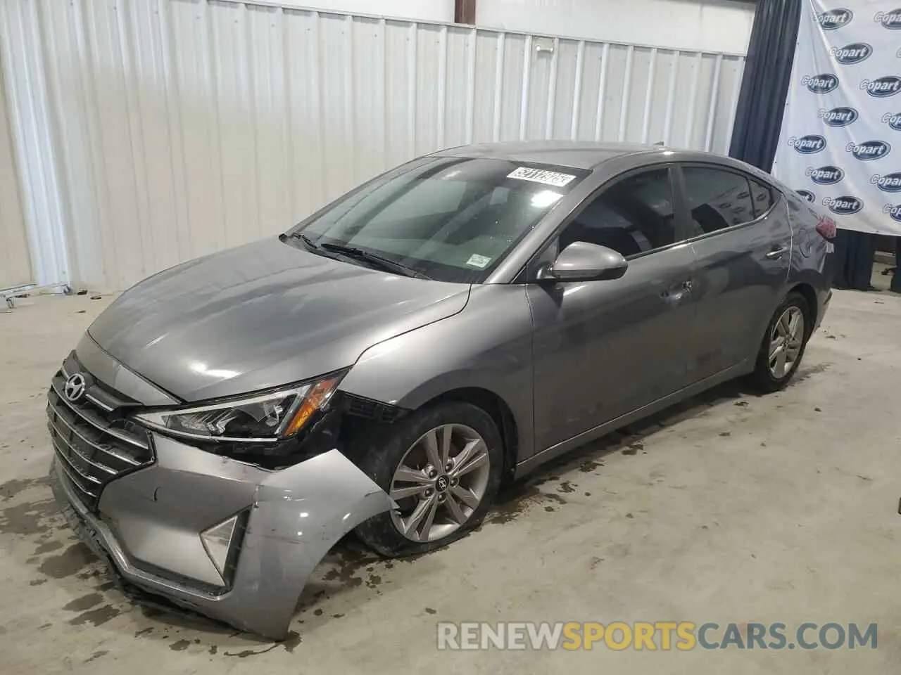 1 fotografías del automóvil dañado 5NPD84LF5KH420411 HYUNDAI ELANTRA 2019