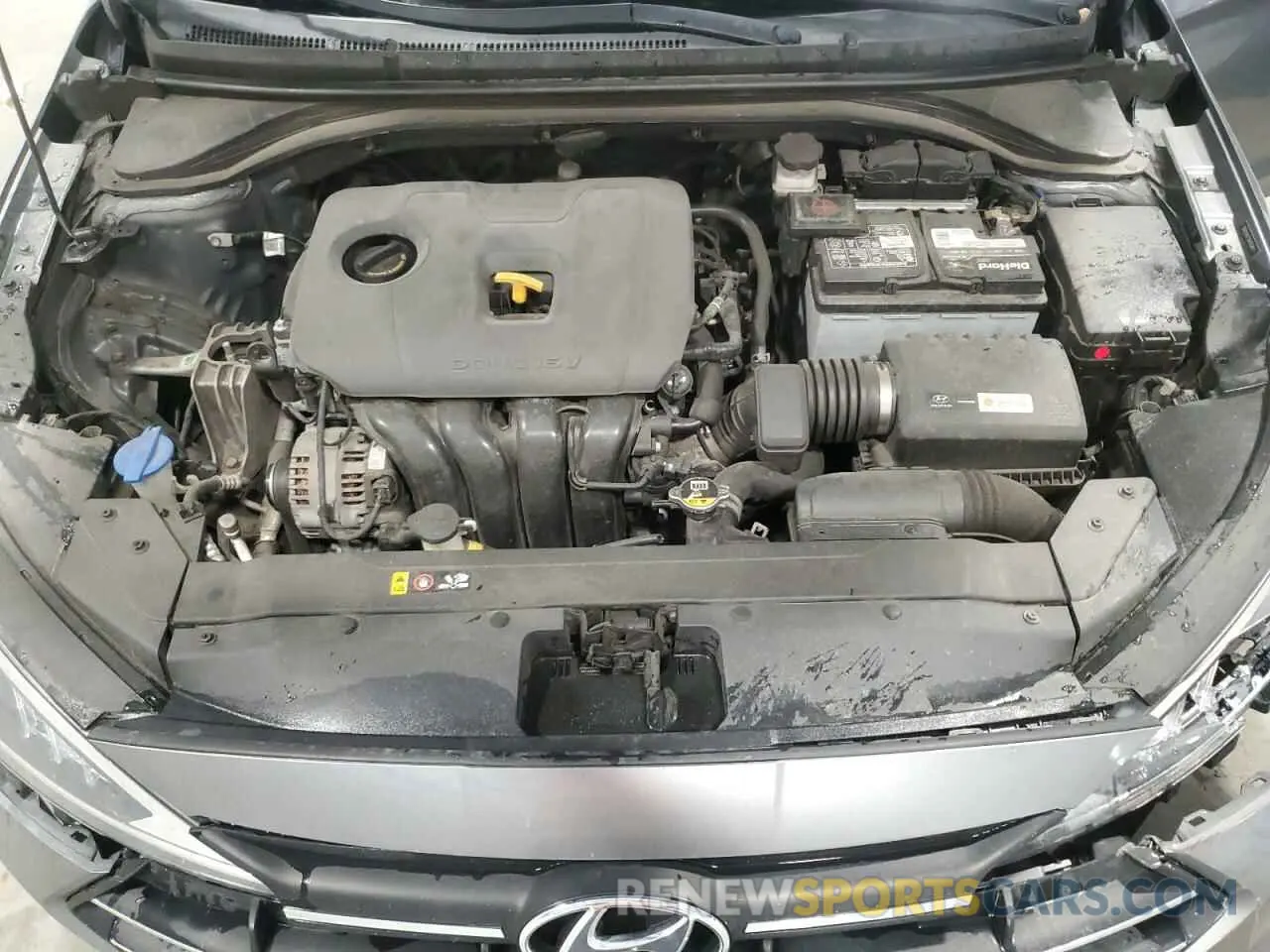 11 fotografías del automóvil dañado 5NPD84LF5KH420411 HYUNDAI ELANTRA 2019