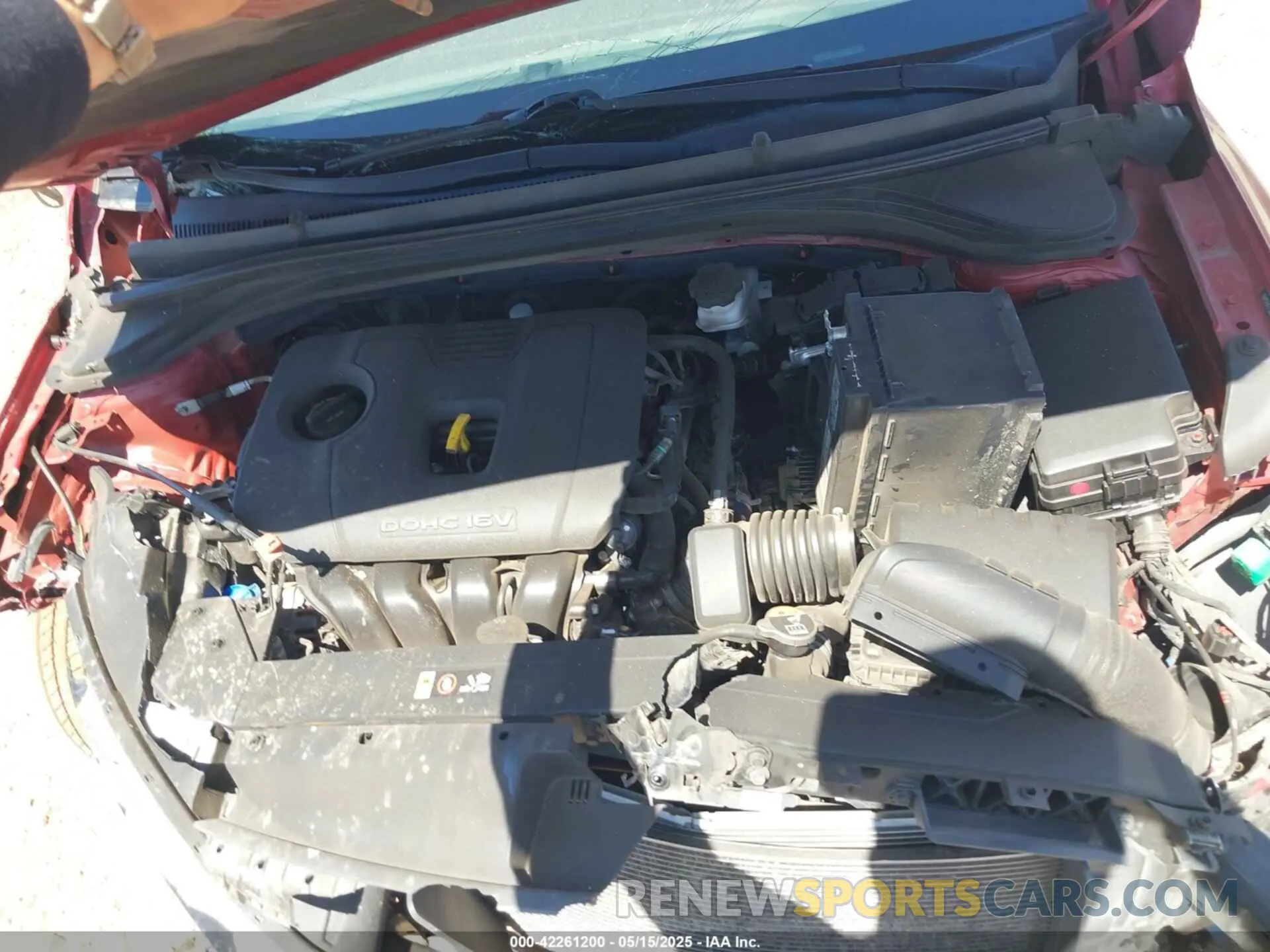 10 fotografías del automóvil dañado 5NPD84LF5KH441078 HYUNDAI ELANTRA 2019