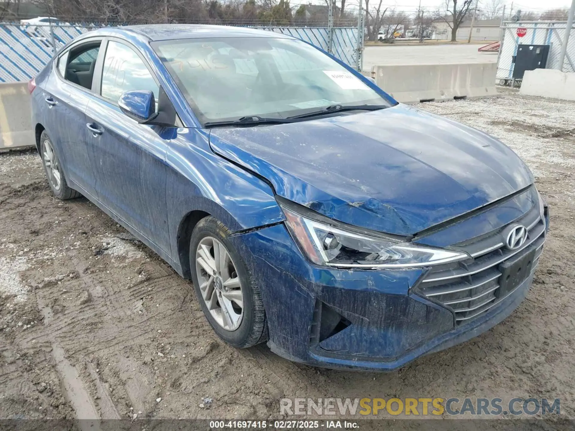 1 fotografías del automóvil dañado 5NPD84LF5KH470029 HYUNDAI ELANTRA 2019