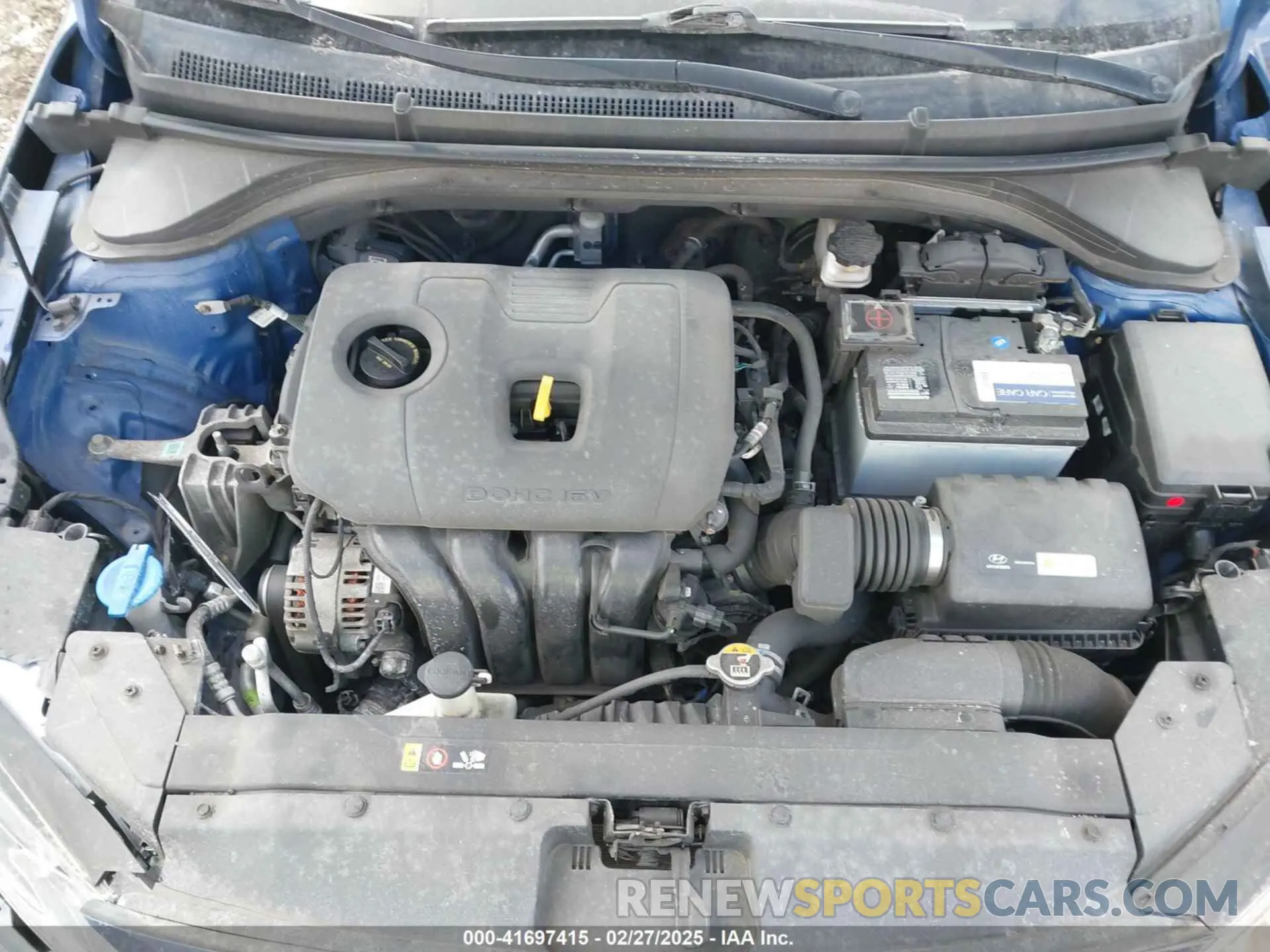 10 fotografías del automóvil dañado 5NPD84LF5KH470029 HYUNDAI ELANTRA 2019