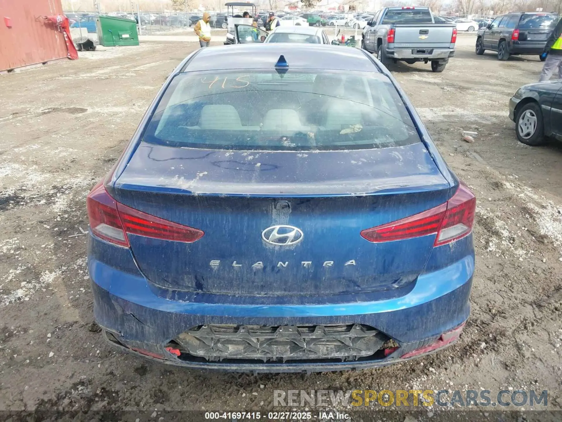 16 fotografías del automóvil dañado 5NPD84LF5KH470029 HYUNDAI ELANTRA 2019