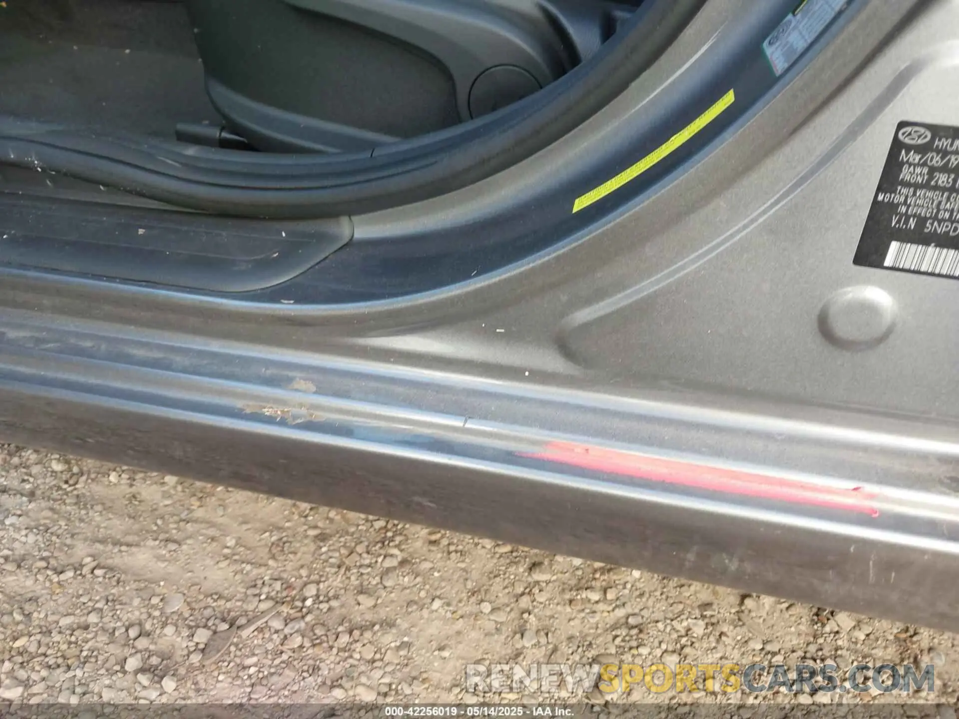 6 fotografías del automóvil dañado 5NPD84LF5KH476560 HYUNDAI ELANTRA 2019