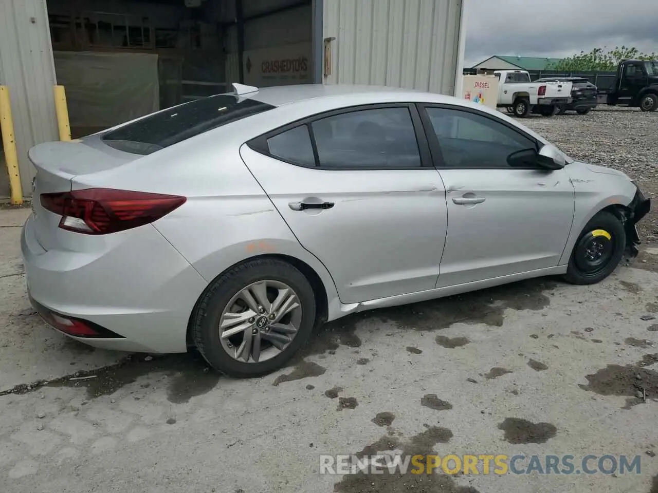 3 fotografías del automóvil dañado 5NPD84LF6KH401866 HYUNDAI ELANTRA 2019