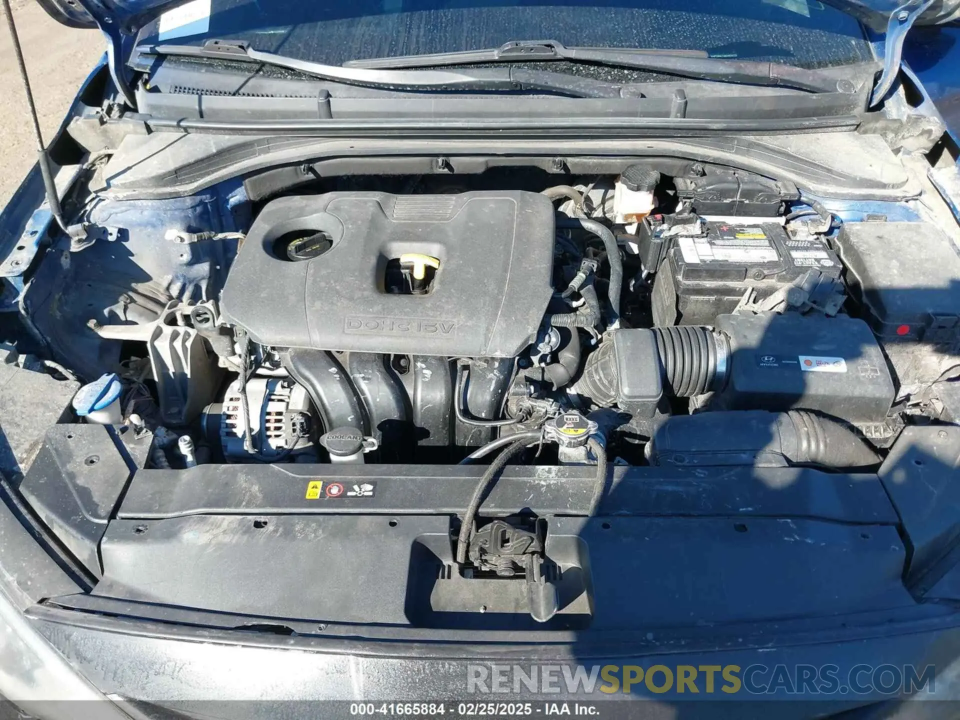 10 fotografías del automóvil dañado 5NPD84LF6KH434723 HYUNDAI ELANTRA 2019