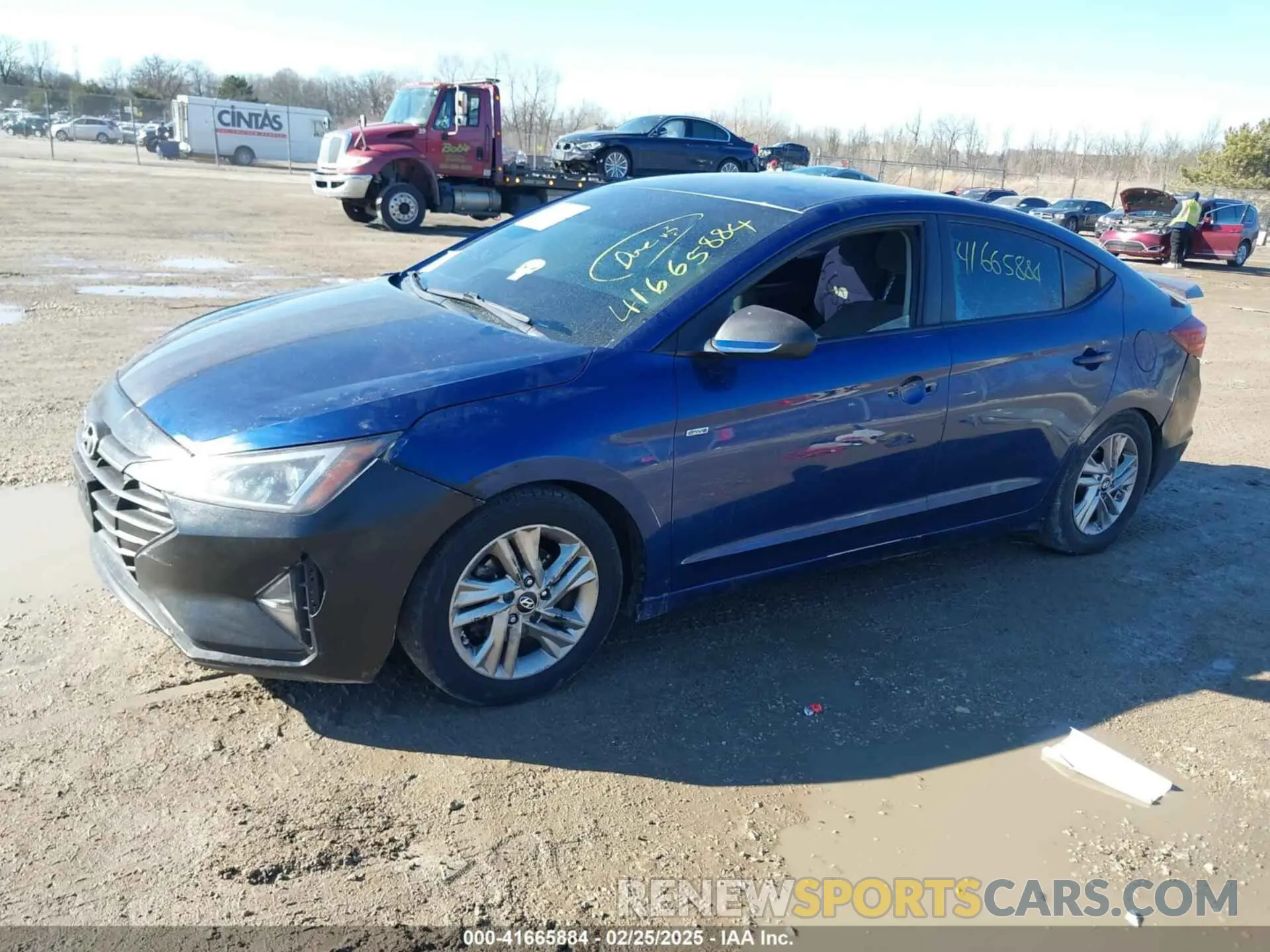 2 fotografías del automóvil dañado 5NPD84LF6KH434723 HYUNDAI ELANTRA 2019