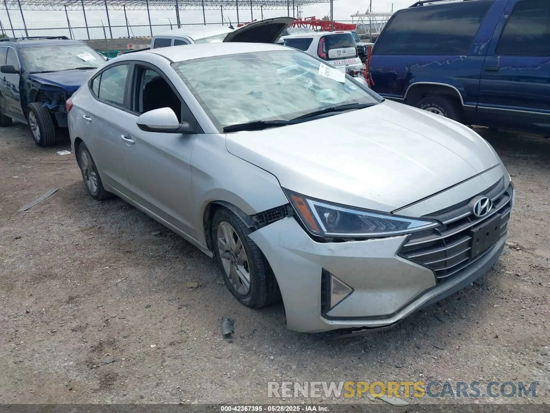 1 fotografías del automóvil dañado 5NPD84LF6KH435709 HYUNDAI ELANTRA 2019