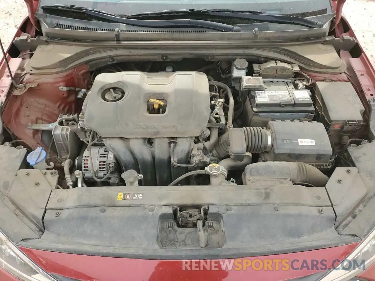 11 fotografías del automóvil dañado 5NPD84LF6KH441395 HYUNDAI ELANTRA 2019