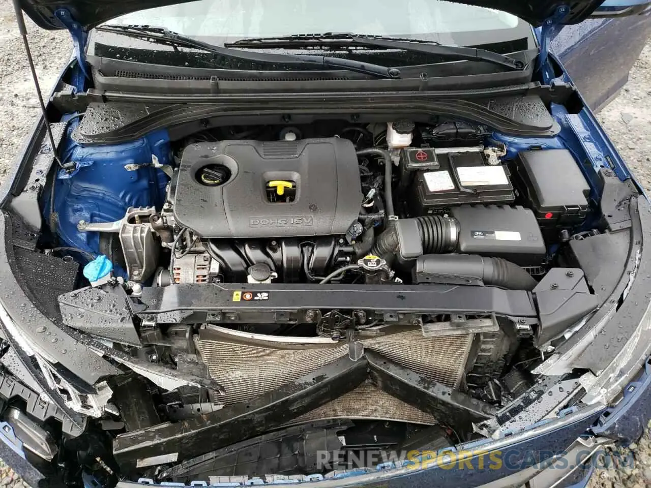 11 fotografías del automóvil dañado 5NPD84LF6KH442627 HYUNDAI ELANTRA 2019