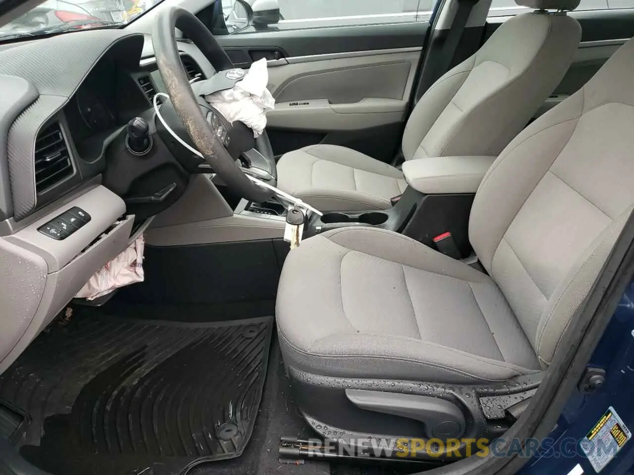 7 fotografías del automóvil dañado 5NPD84LF6KH442627 HYUNDAI ELANTRA 2019