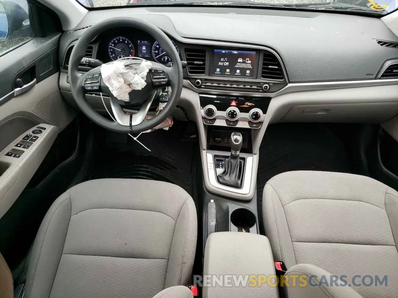 8 fotografías del automóvil dañado 5NPD84LF6KH442627 HYUNDAI ELANTRA 2019