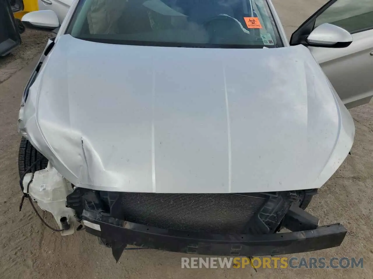 11 fotografías del automóvil dañado 5NPD84LF6KH445415 HYUNDAI ELANTRA 2019
