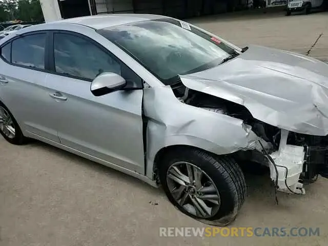 14 fotografías del automóvil dañado 5NPD84LF6KH445415 HYUNDAI ELANTRA 2019