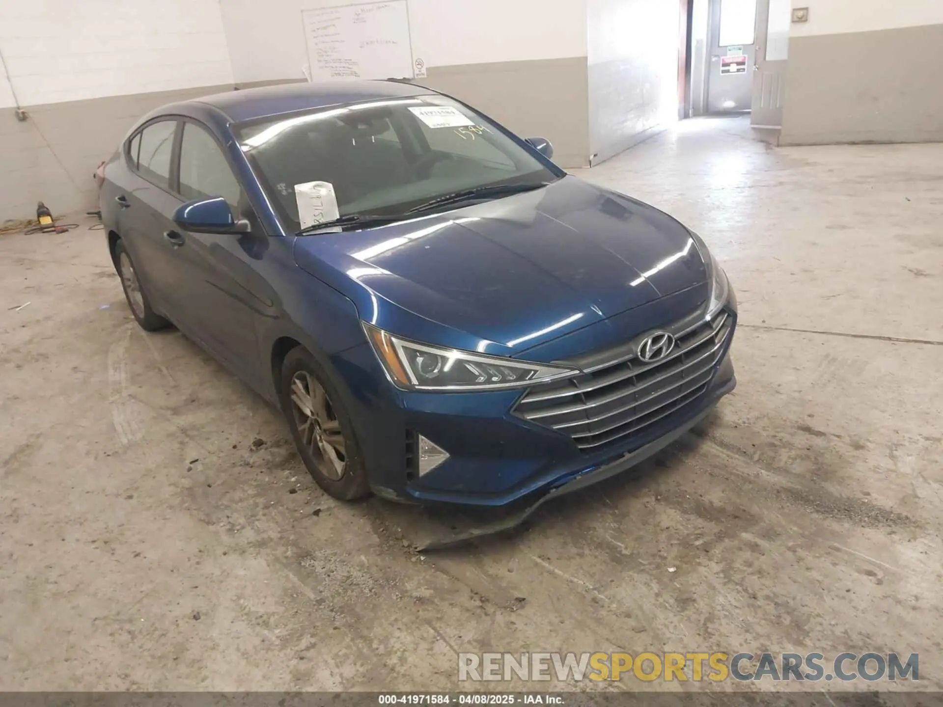 1 fotografías del automóvil dañado 5NPD84LF6KH449769 HYUNDAI ELANTRA 2019