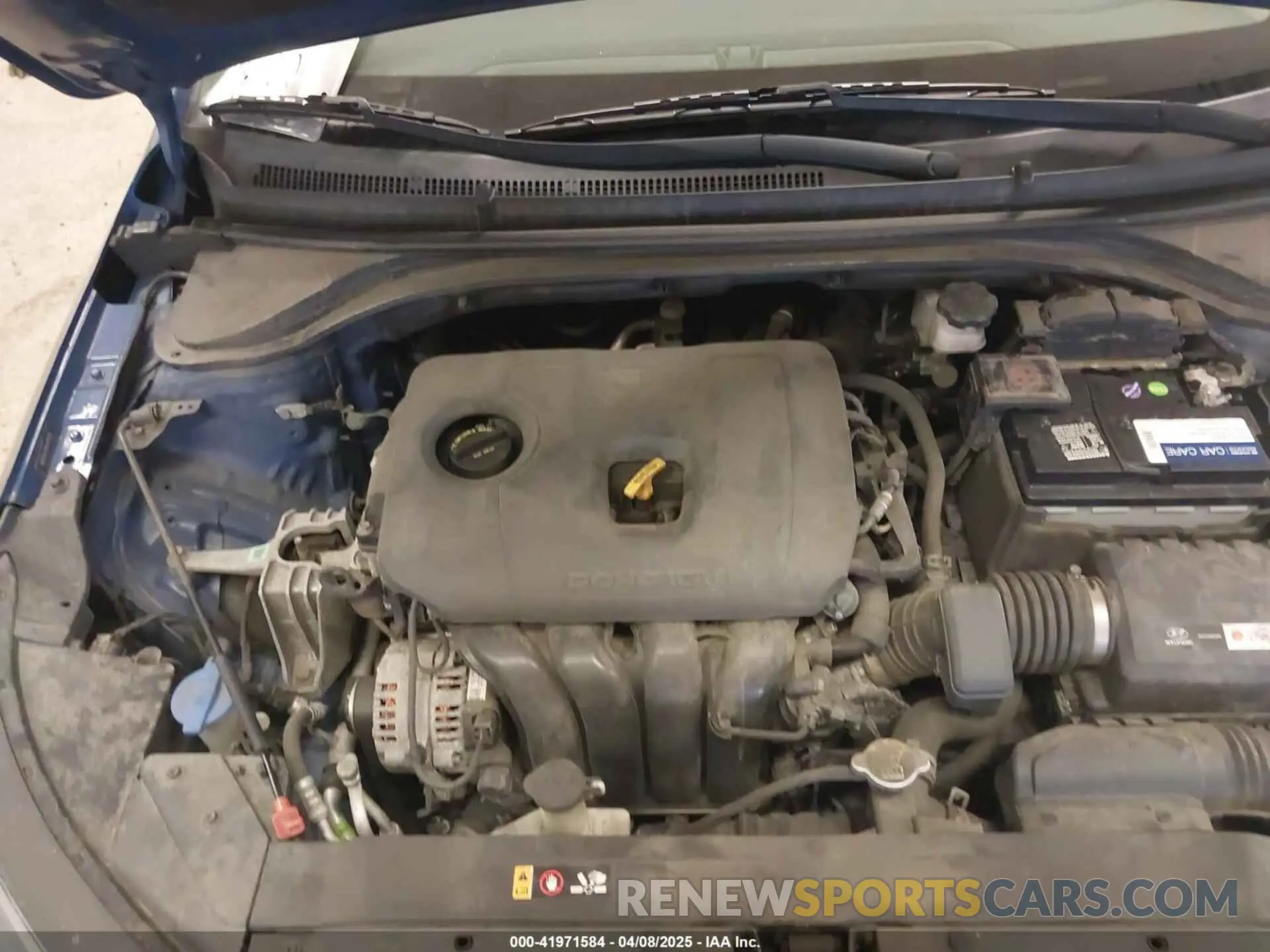 10 fotografías del automóvil dañado 5NPD84LF6KH449769 HYUNDAI ELANTRA 2019