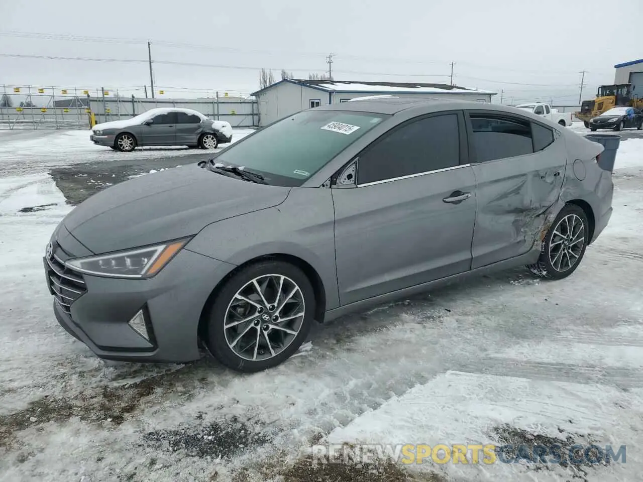 1 fotografías del automóvil dañado 5NPD84LF6KH450078 HYUNDAI ELANTRA 2019
