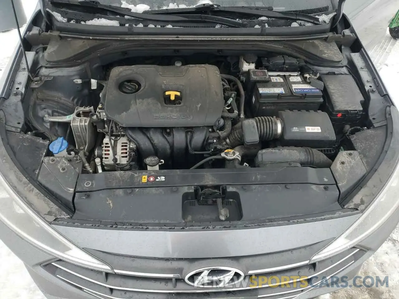 13 fotografías del automóvil dañado 5NPD84LF6KH450078 HYUNDAI ELANTRA 2019