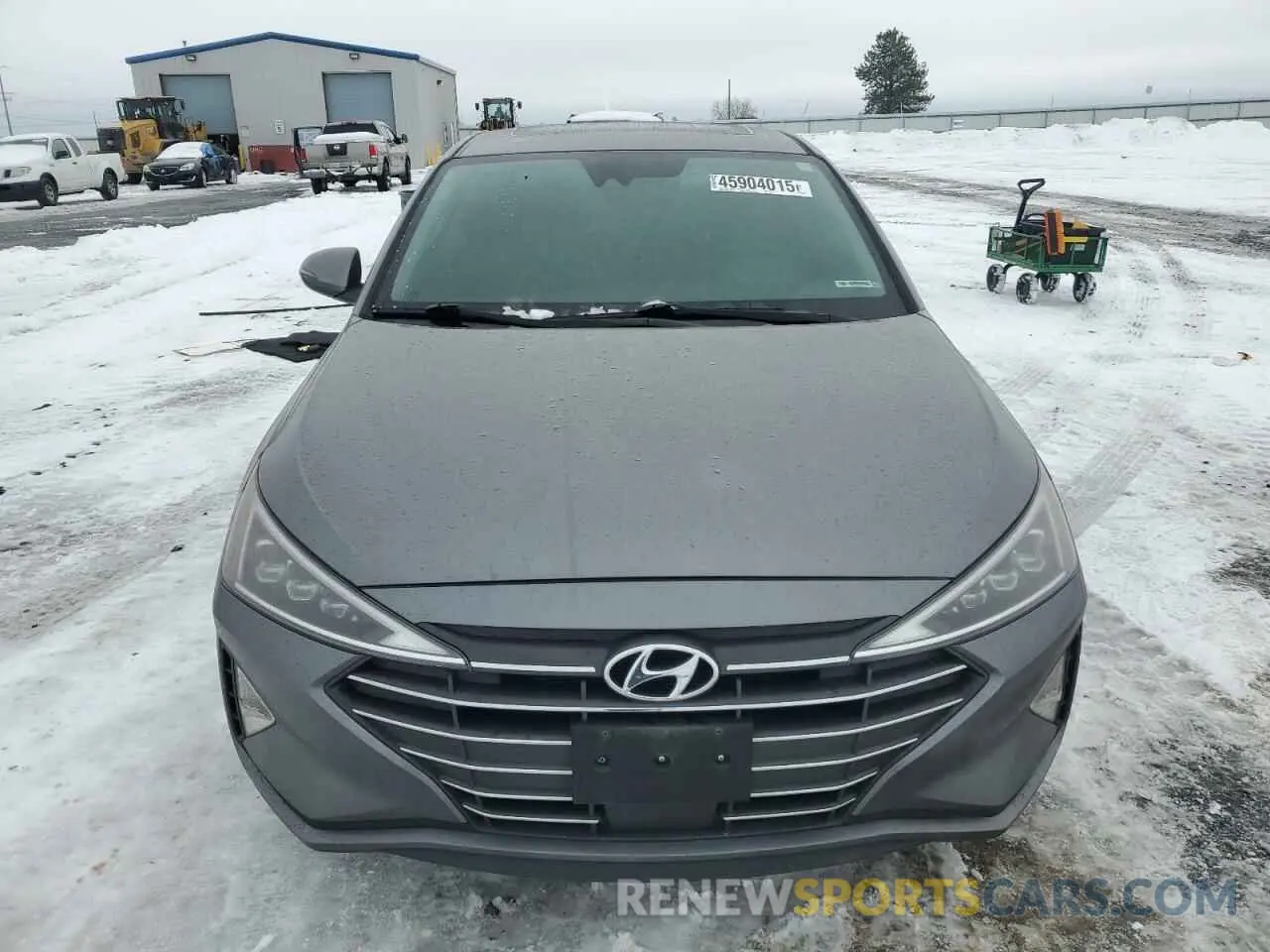 5 fotografías del automóvil dañado 5NPD84LF6KH450078 HYUNDAI ELANTRA 2019