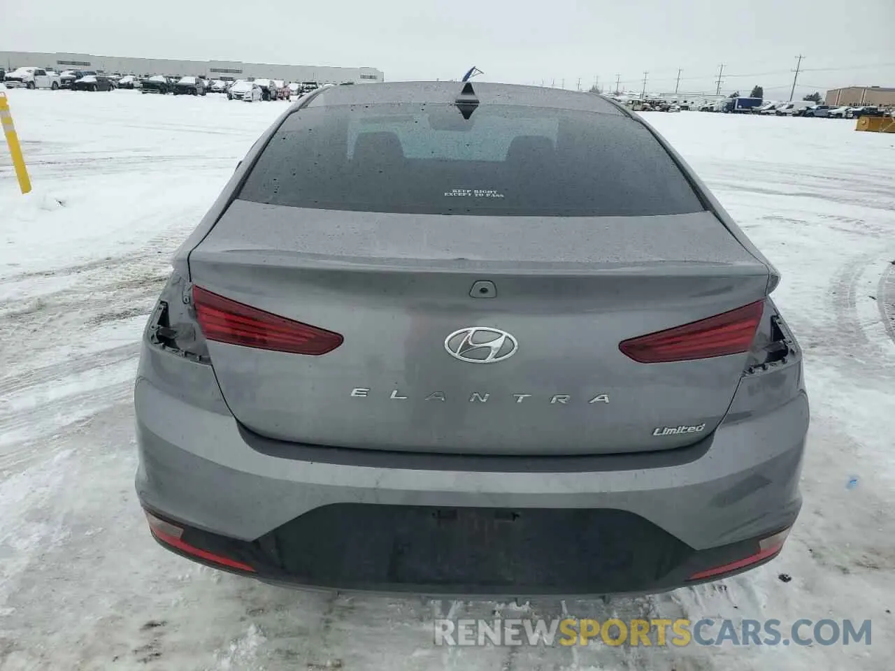 6 fotografías del automóvil dañado 5NPD84LF6KH450078 HYUNDAI ELANTRA 2019