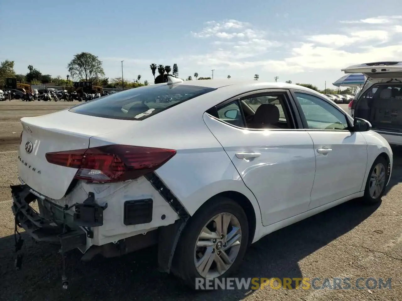 3 fotografías del automóvil dañado 5NPD84LF6KH458553 HYUNDAI ELANTRA 2019