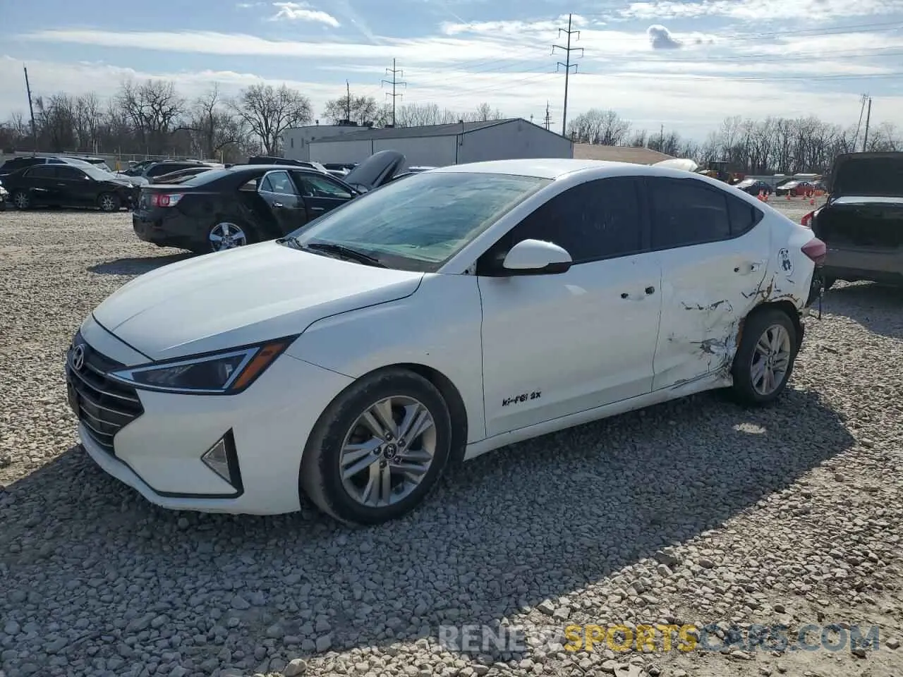 1 fotografías del automóvil dañado 5NPD84LF6KH469908 HYUNDAI ELANTRA 2019