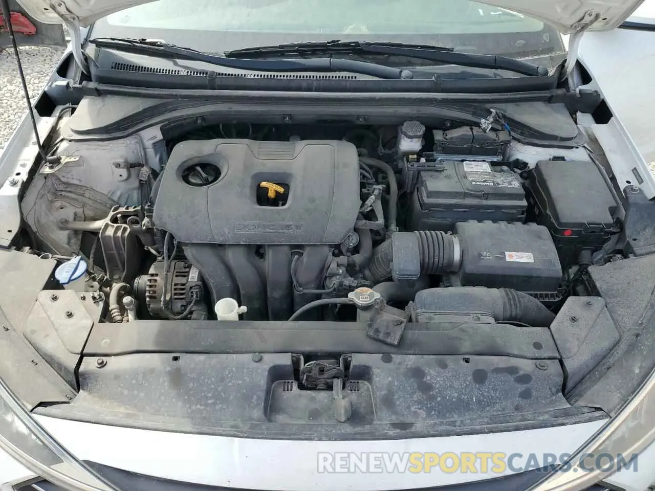 13 fotografías del automóvil dañado 5NPD84LF6KH469908 HYUNDAI ELANTRA 2019