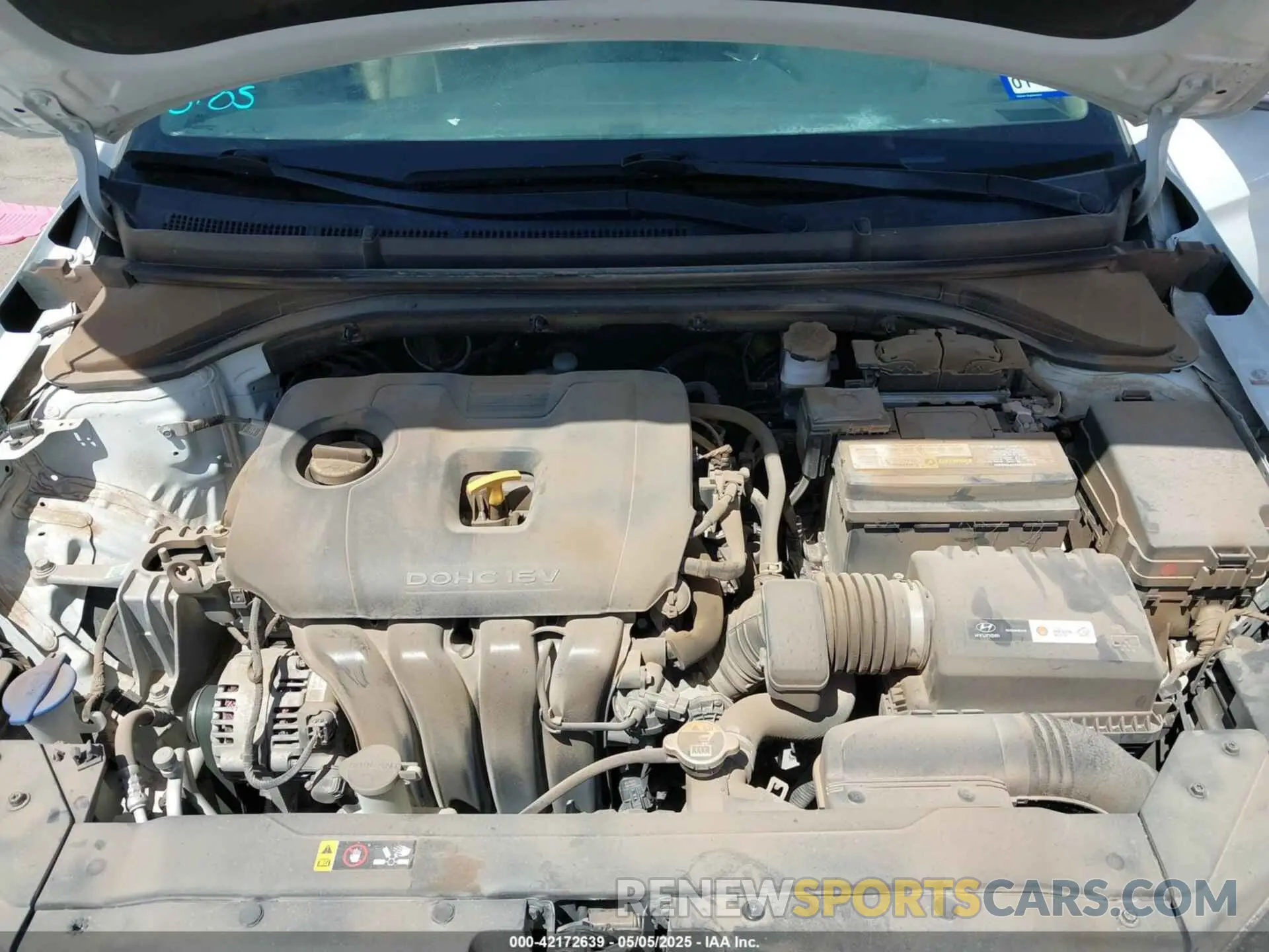 10 fotografías del automóvil dañado 5NPD84LF6KH476759 HYUNDAI ELANTRA 2019