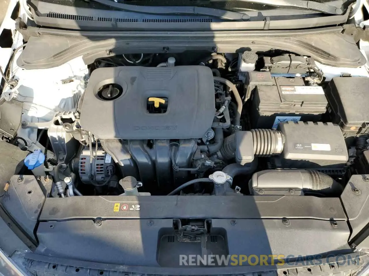 11 fotografías del automóvil dañado 5NPD84LF6KH484831 HYUNDAI ELANTRA 2019