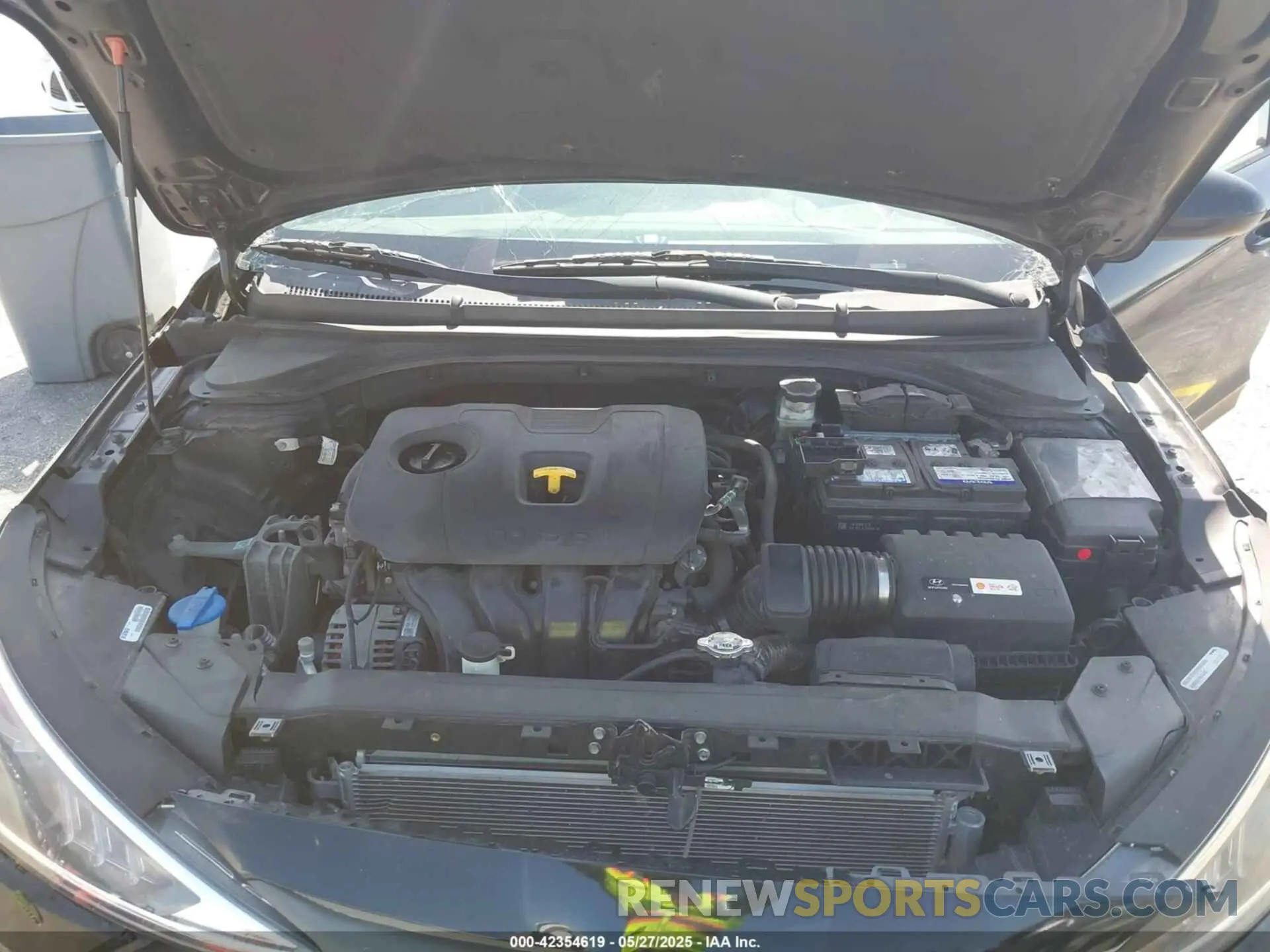 10 fotografías del automóvil dañado 5NPD84LF6KH495005 HYUNDAI ELANTRA 2019