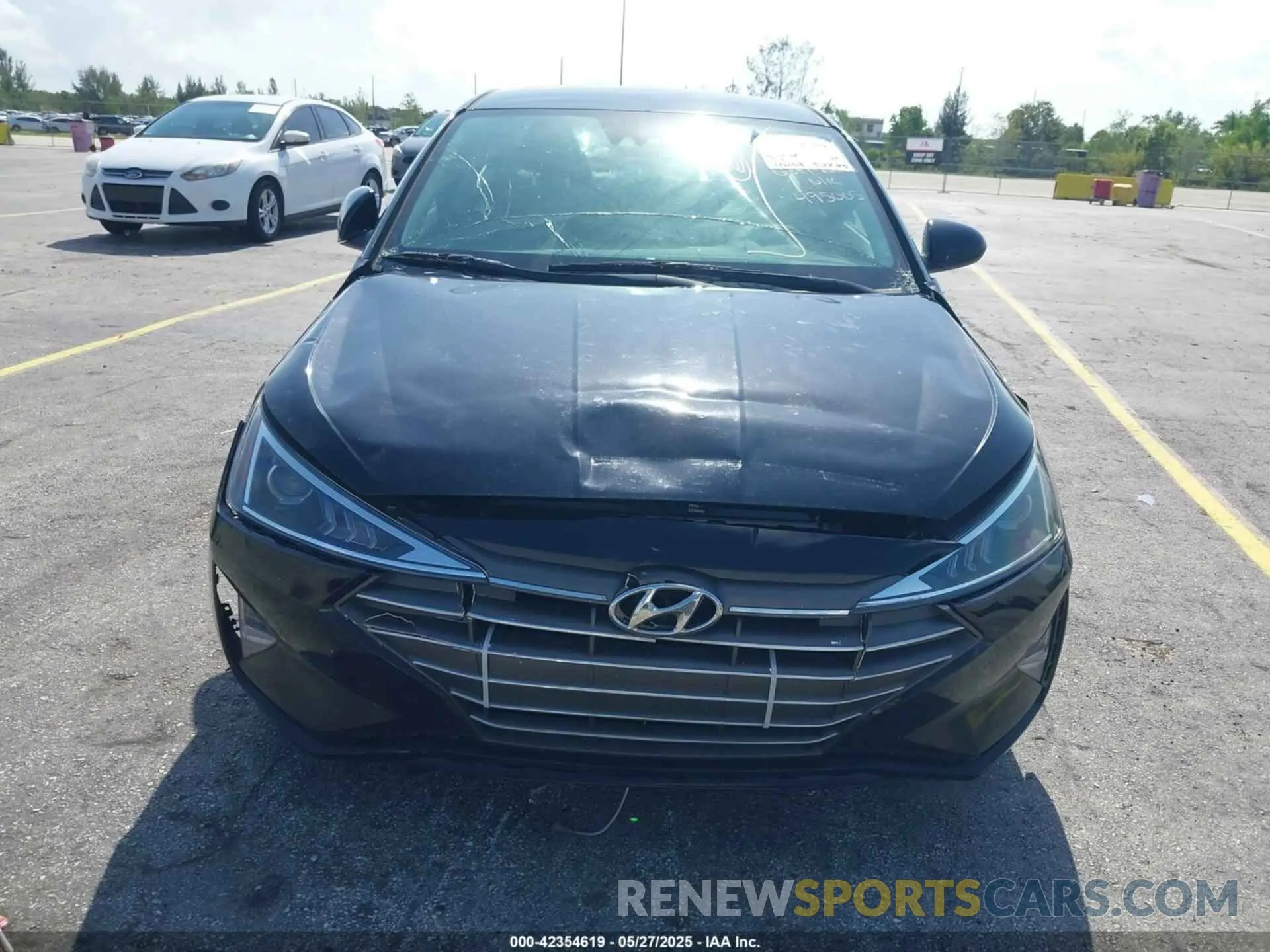 6 fotografías del automóvil dañado 5NPD84LF6KH495005 HYUNDAI ELANTRA 2019
