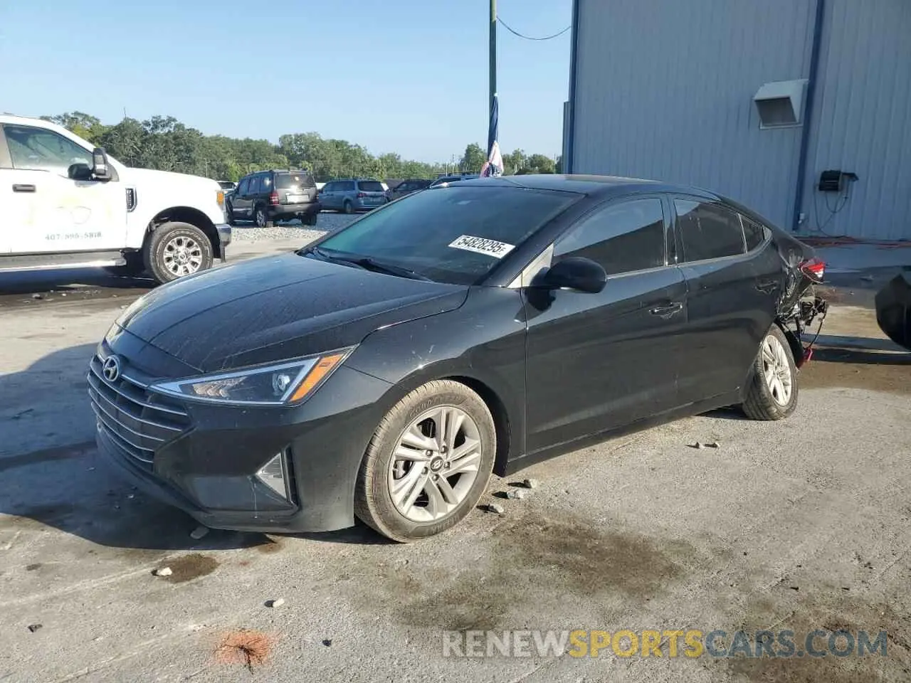 1 fotografías del automóvil dañado 5NPD84LF7KH420569 HYUNDAI ELANTRA 2019