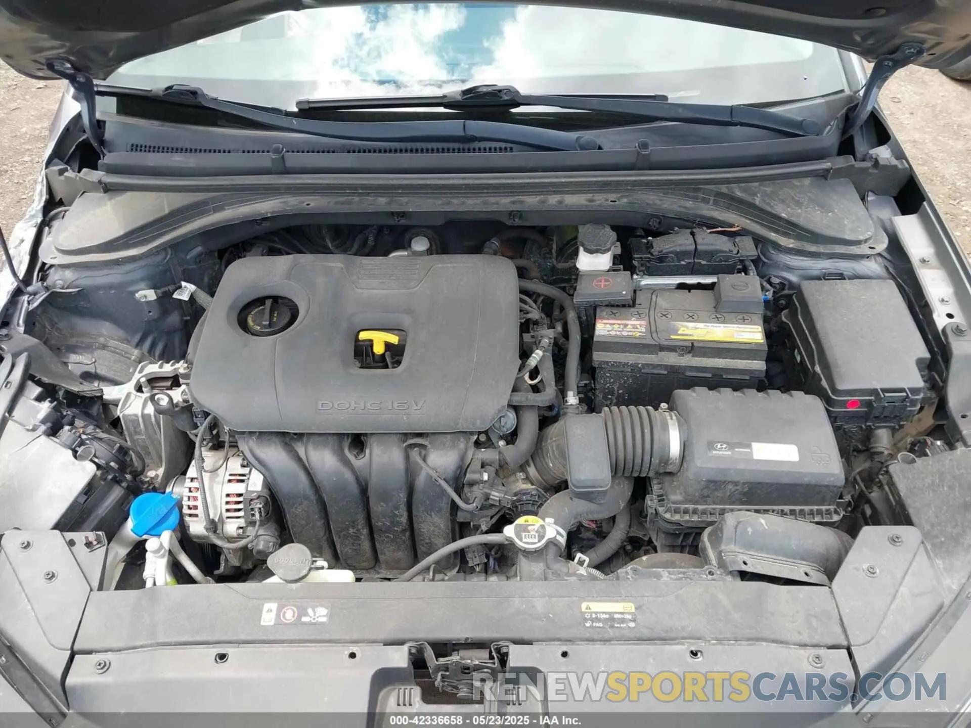 10 fotografías del automóvil dañado 5NPD84LF7KH422483 HYUNDAI ELANTRA 2019