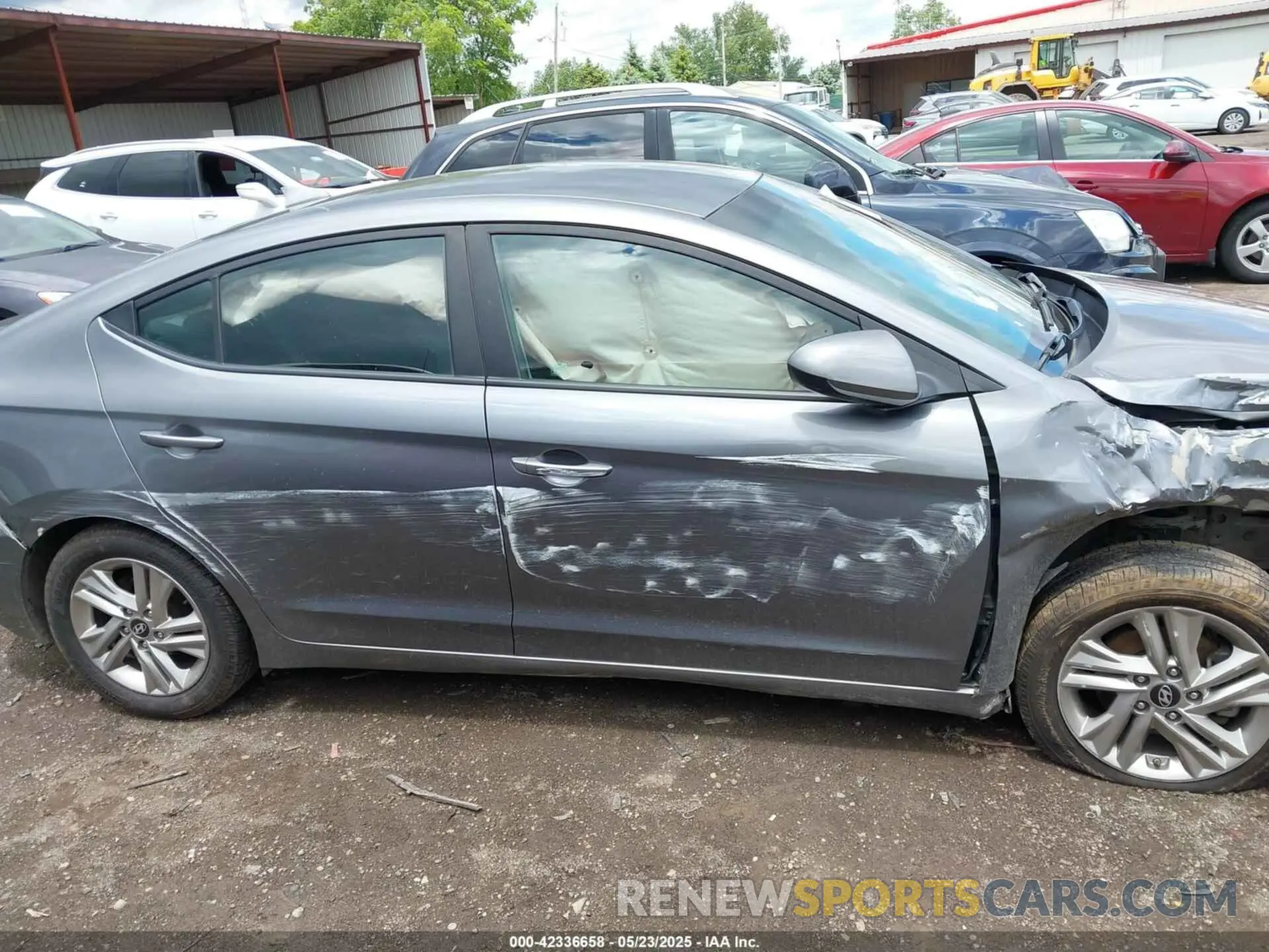 14 fotografías del automóvil dañado 5NPD84LF7KH422483 HYUNDAI ELANTRA 2019