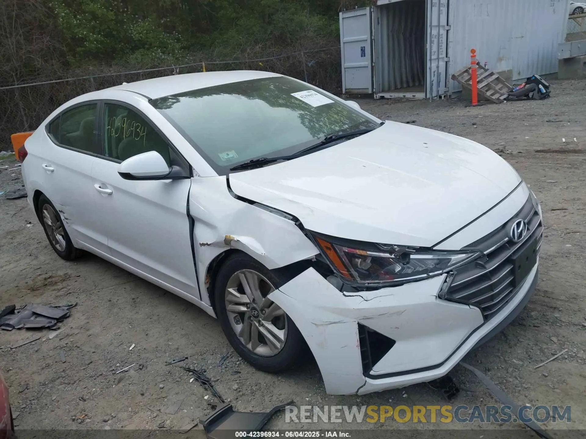 1 fotografías del automóvil dañado 5NPD84LF7KH423018 HYUNDAI ELANTRA 2019