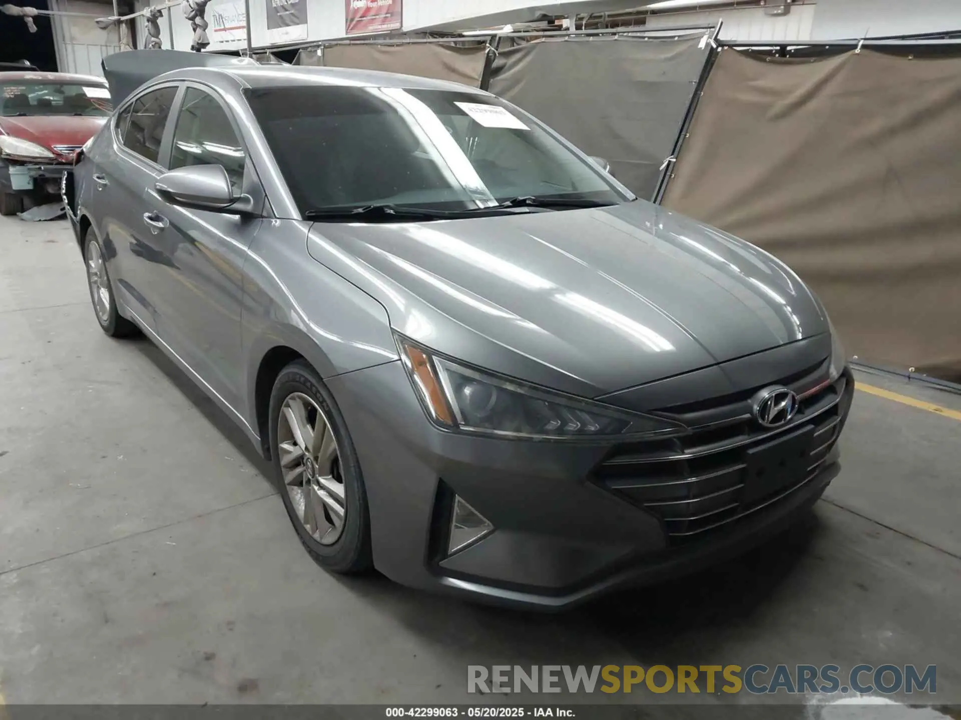 1 fotografías del automóvil dañado 5NPD84LF7KH424833 HYUNDAI ELANTRA 2019