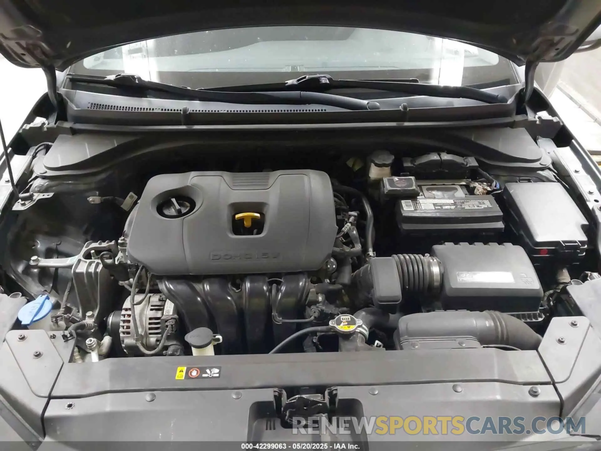 10 fotografías del automóvil dañado 5NPD84LF7KH424833 HYUNDAI ELANTRA 2019