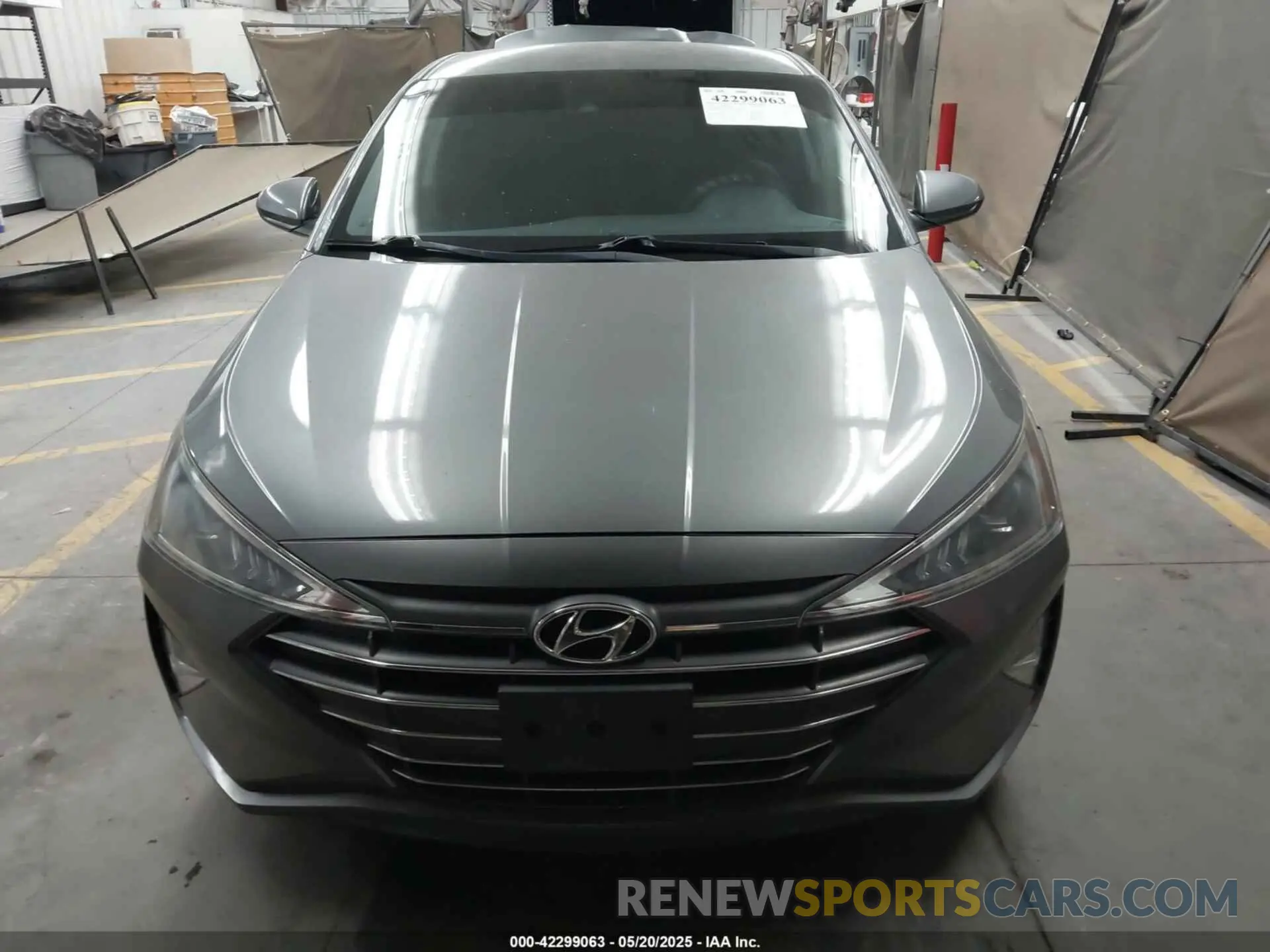 12 fotografías del automóvil dañado 5NPD84LF7KH424833 HYUNDAI ELANTRA 2019